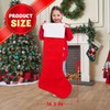 2 Packs 96.5 cm Jumbo Felt Christmas Stockings Party Decoration,Giant