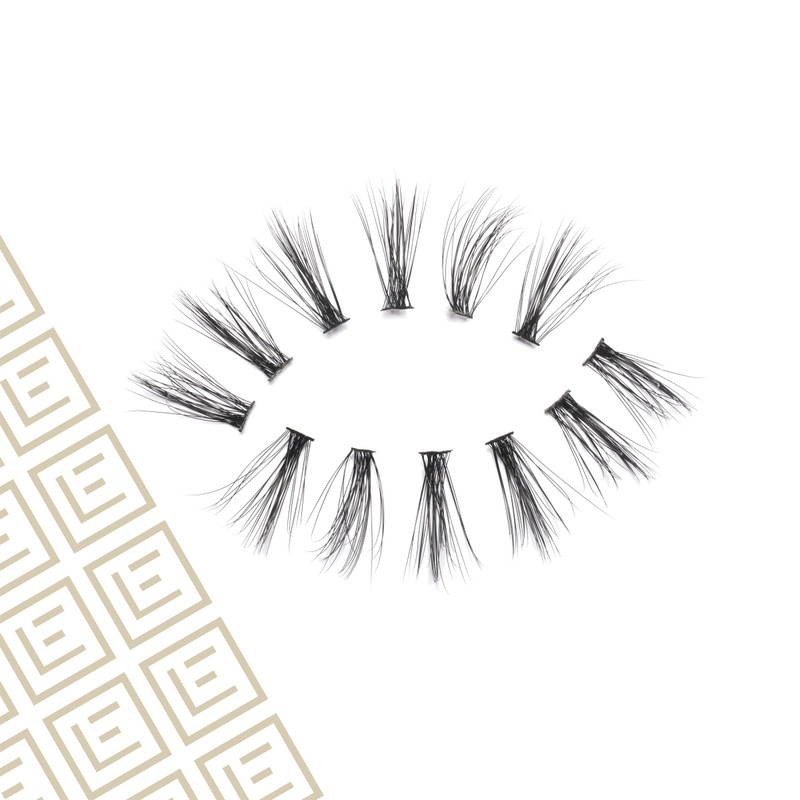 Eylure Luxe 3D Individuals Cluster False Lashes, Short, Medium &