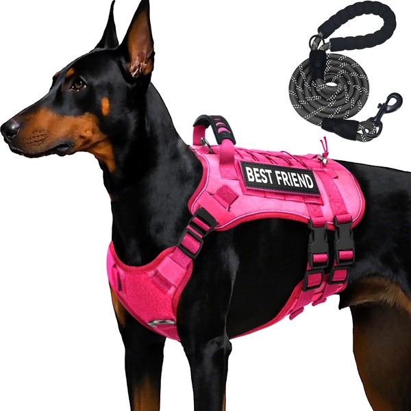Xihan Tactical Dog Harness for Small Dogs,No Pull Dog Harness