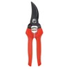 Bypass Hand Pruner with Carbon Steel Blade, Ergonomic Soft Grip