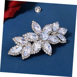 FOMIYES 3pcs Rhinestones Hair Clip Wedding Hairpin Crystal Barrette Hair Accessories for Women
