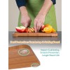 NiHome 16-Pack Non-Slip Silicone Pads for Cutting Boards
