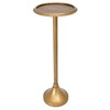 SwallowLiving Modern Side Table, 9 x 9 x 23.23, Antique