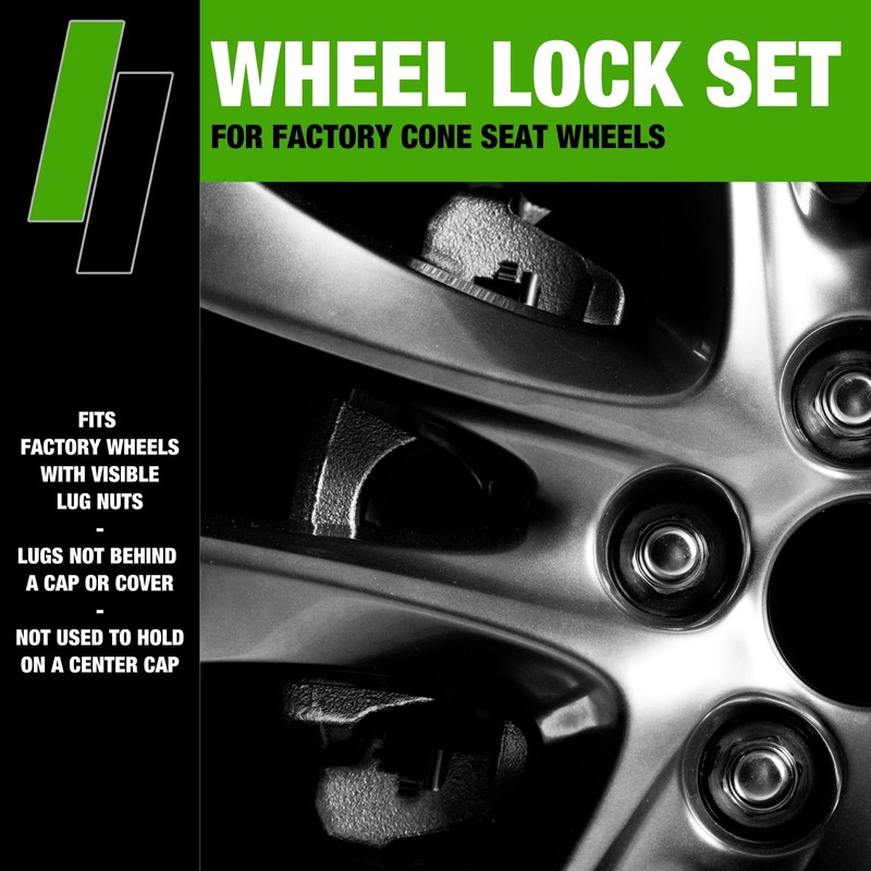 DPAccessories Locking Lug Nuts Compatible with 2022-2026 Hyundai Tucson |