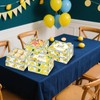 24 Pieces Blue Tiles Lemon Treat Boxes, Capri Lemon Cookie