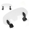 Universal Motorcycle Adjustable Clip On Windscreen Wind Deflector Windshield Accessories