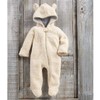 Mud Pie Baby Boy's Sherpa Bear Bunting (Infant) Cream 3-6