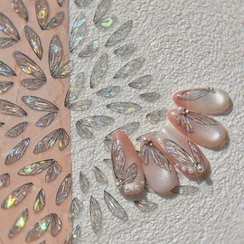 Calcomanías de uñas en relieve 5D, calcomanías autoadhesivas de alta calidad en 3D, diseños clásicos refinados para manicura fácil de bricolaje (ala d