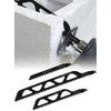 3Pcs Reciprocating Saw Blade Alloy Steel 2 TPI Teeth Tipped