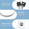 Laptop Lock with 2 m Long Carbon Steel Cable, Laptop