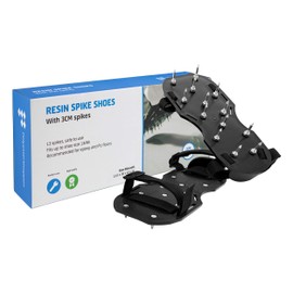 Professional Nail Shoes, 13 Nails, 3 cm, Pre-Assembled, For Epoxy Floors and PU Floors, Screed Shoes, black