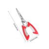 Fishing Split Ring Pliers,Fishing Gear | Upgraded Multi-Function Saltwater Resistant