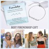 KORAS Friendship Bracelet, Wave Charm Bracelet Friendship Gifts for Women