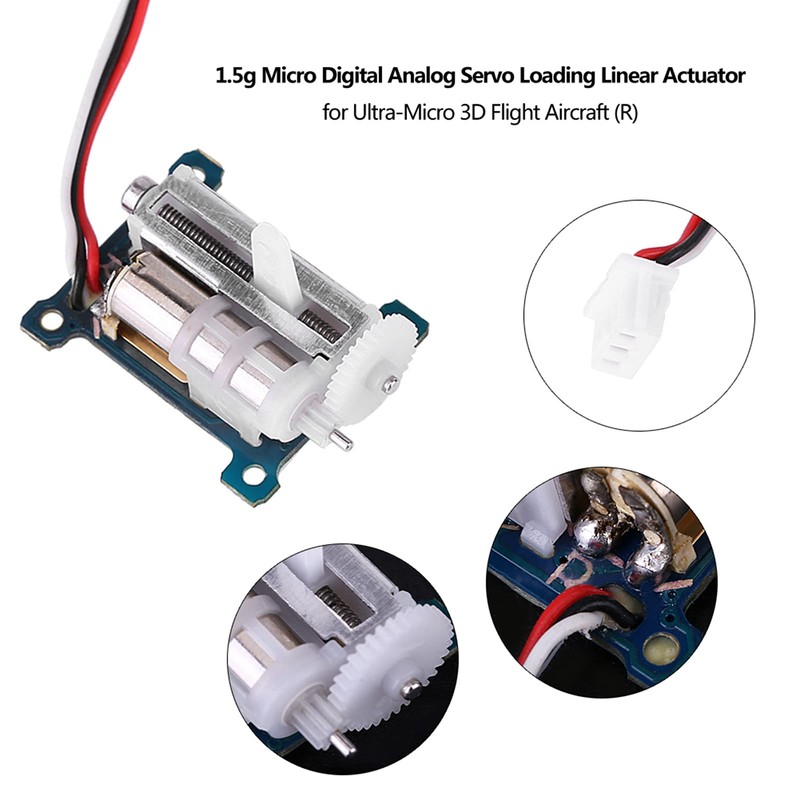 1.5G Micro Digital Analogue Servo Charging Linear Drive Servo Actuator