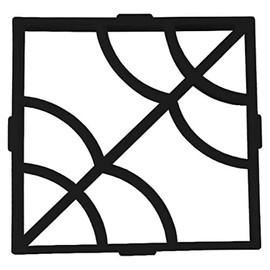 Valdo Home Paving Molds Reusable Concrete Walk Path Pavement Mold Stepping Stone Maker for Concrete Mould Reusable for Garden Court Yards Patios