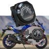 Baceyong Motorcycle Handlebar Thermometer Gauge Luminous Alloy Temperature Gauge Waterproof