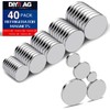 DIYMAG Small Rare Earth Magnets, 40 Pack, 5 Sizes -