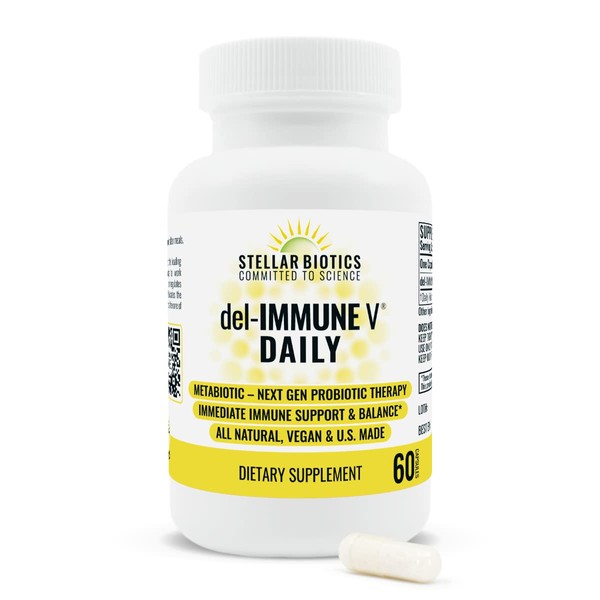 Del-Immune V Daily by Stellar Biotics, All-Natural Immune Support &