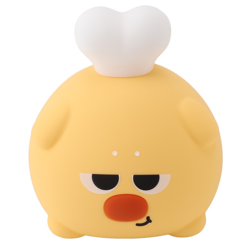 Silicone Night Light Cute Chicken Drumstick Shape USB Rechargeable Brightness