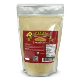 Polvo Orgánico De Maca Peruana 16 Oz Energía Y Hormonas