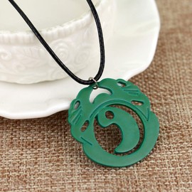 OfficialOtaku Lara Croft Cosplay Necklace Pendant Necklace - Metal