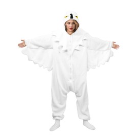 ABPTBAZ Unisex Adult Onesie Costume One Piece Pajamas Animal Christmas Costume Homewear Sleepwear for Women men