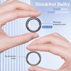 SZJCLTD for Oura Ring Protector, Upgraded Elastic Silicone Oura Ring
