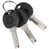 Bridgestone WL-EVL A521310GR EVERYLOCK Bicycle Key Wire Lock Gray Anti-Theft