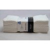 Washcloth Bundle, White- 100% Cotton: Soft and Breathable Material That’s