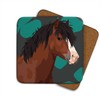 Pony - Set of 4 Coasters - Leslie Gerry Animal