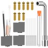 ANYCUBIC Kobra 3 Hotend, 22pcs 3D Printing Extruder Hotend Kit,Kobra