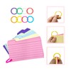 Tabbed Flash Cards 300Pcs Colourful Index Cards Revision Cards with