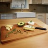 Casual Home Delice Cherry Rectangle Juice Drip Groove Cutting Board,