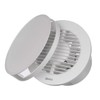 EUROPLAST Diameter 125mm Bathroom Extractor Fan Round - 5 inch