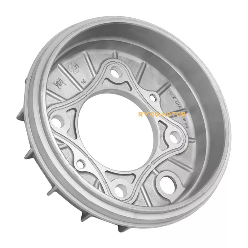 M MATI Front Wheel Brake Drum Hub For Honda Rancher
