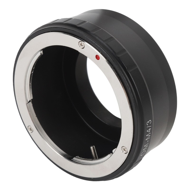 Lens Mount Adapter Ring with Back Cap Aluminum Alloy Lens