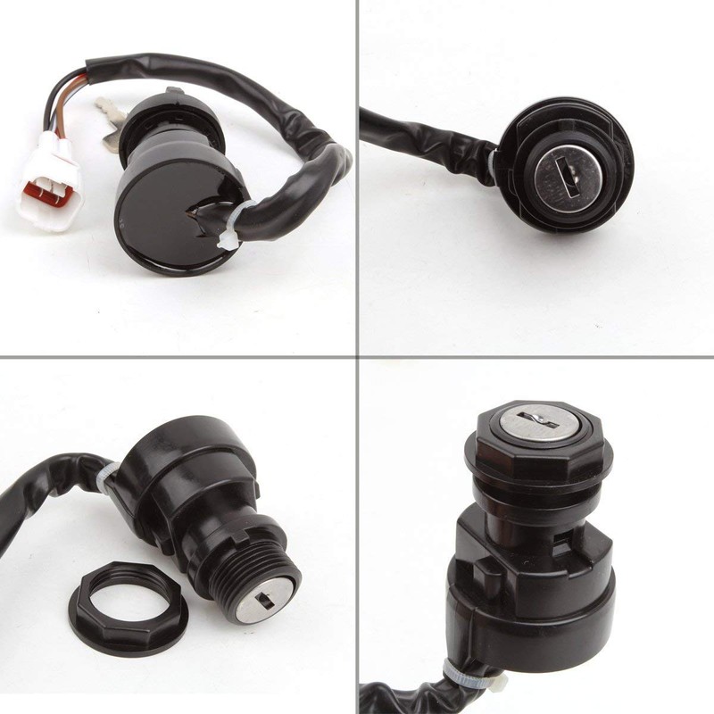 Ignition Key Switch for Yamaha Kodiak 400 YFM400 2WD 4WD