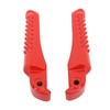 1 Pair Foot Pegs Bracket Kit Aluminium Alloy Motorcycle Foot