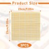 AONAYO Pack of 3 Sushi Mats, Sushi Maker, Sushi Roller,
