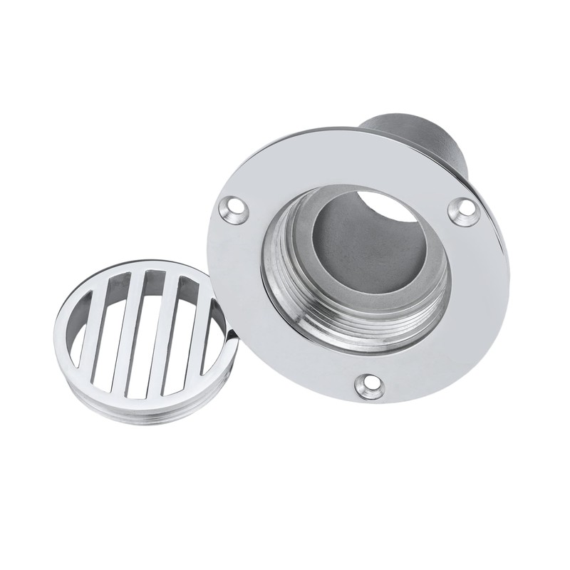 YANYUCB Boat Deck Floor Drain Fittings,Marine Grade 316 Stainless Steel