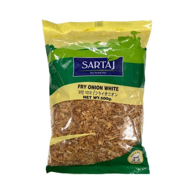 Fried Onion, 17.6 oz (500 g), SARTAJ, Commercial Use, Fry