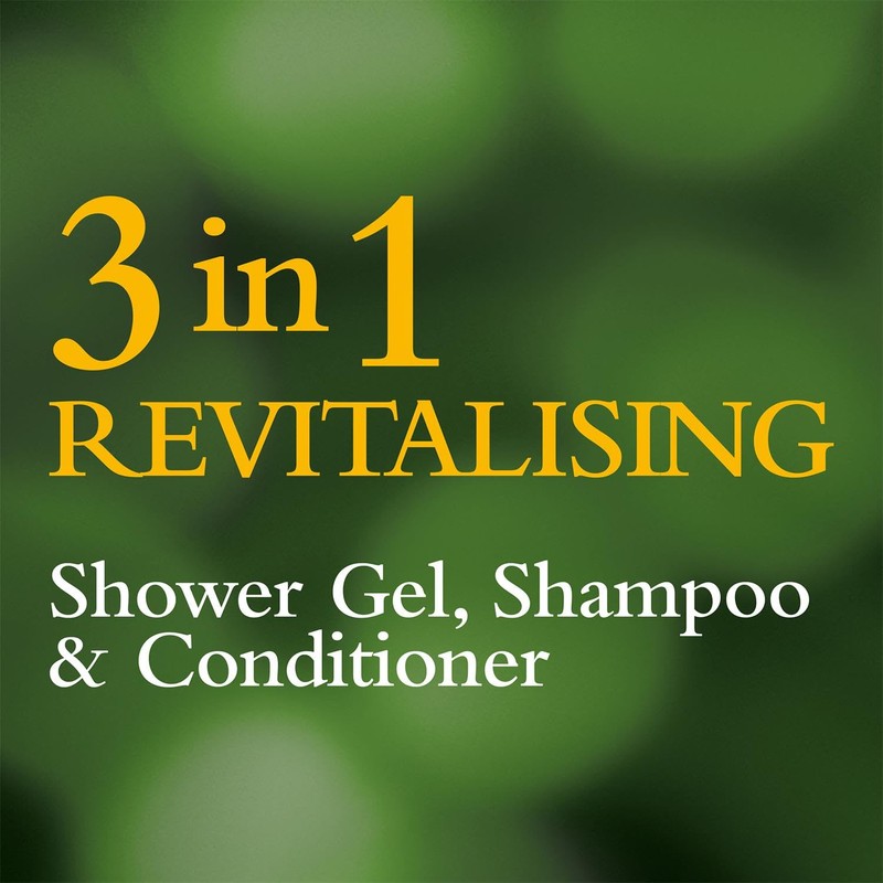 Badedas Badedas 3-in-1 Revitalizing Shower Gel Shampoo and Conditioner Made