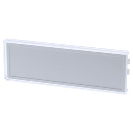 BRILD Letter Box Sign Name Plate Letter Box Name Plate Universal in White