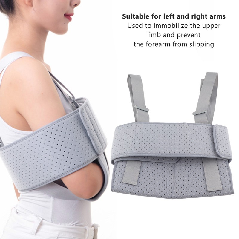 Arm Slings Shoulder Immobilizer Even Pressure Adjustable Shoulder Sling Arm