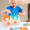 daboot Number Learning Toys for Toddlers 3-5: Number Blocks Math