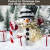 Christmas Artificial Snow Blanket 2 Pack, 80 x 240cm Artificial