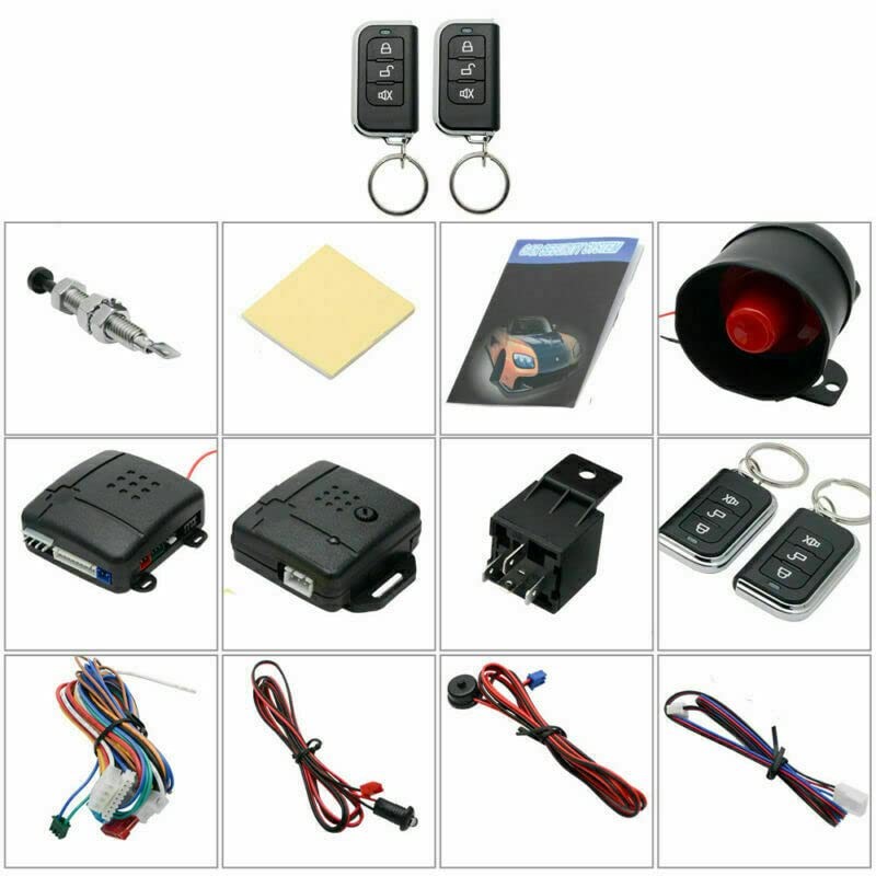 Baceyong Universal Remote Control Car Central Lock System Locking System,