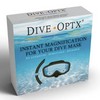 Calabria Hydrotac Dive OPTX 20/20 Stick On Bifocal Lenses +2.00