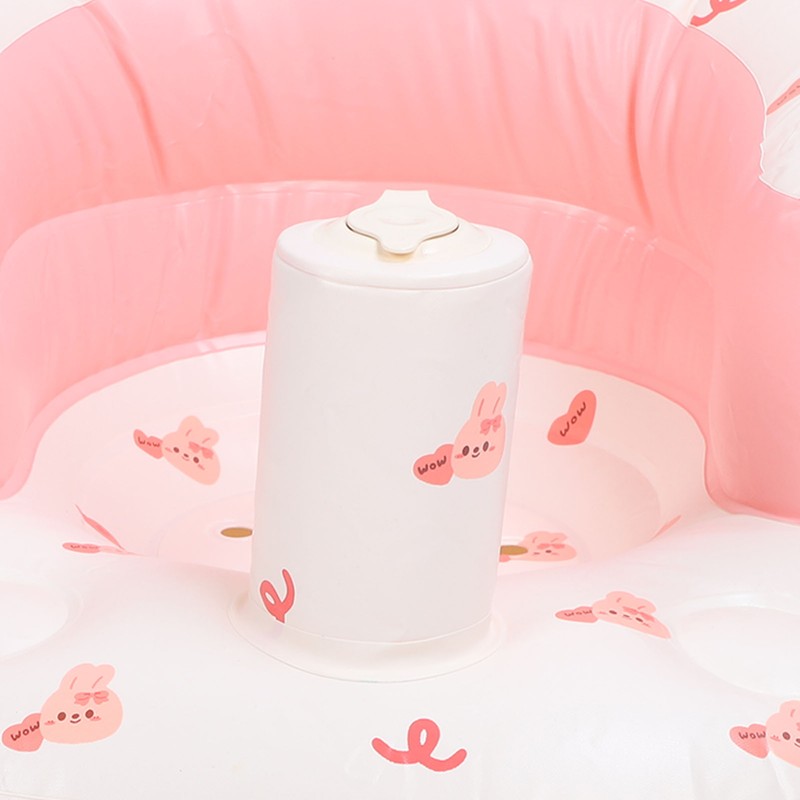 Baby Inflatable Seat with Air Pump Infant Back Support Sofa