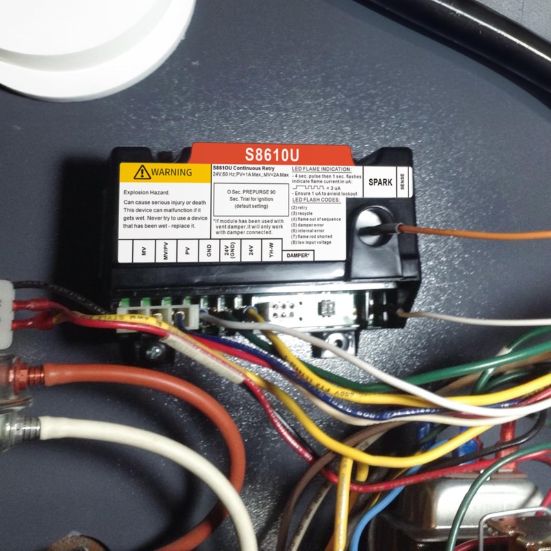 S8610U Furnace Control Board Module Replacement for Honeywell S8610U3009 S8610U1003